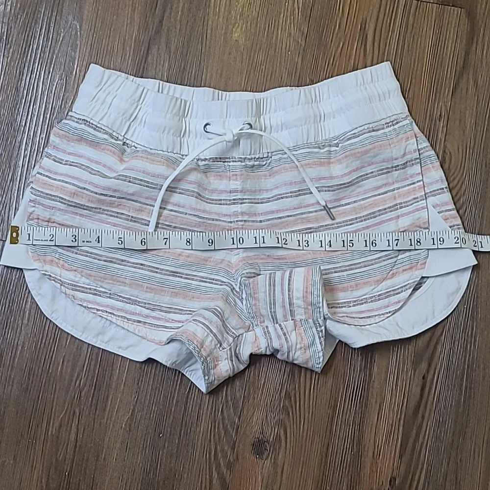 Athleta Multicolor Striped Athletic Shorts‎